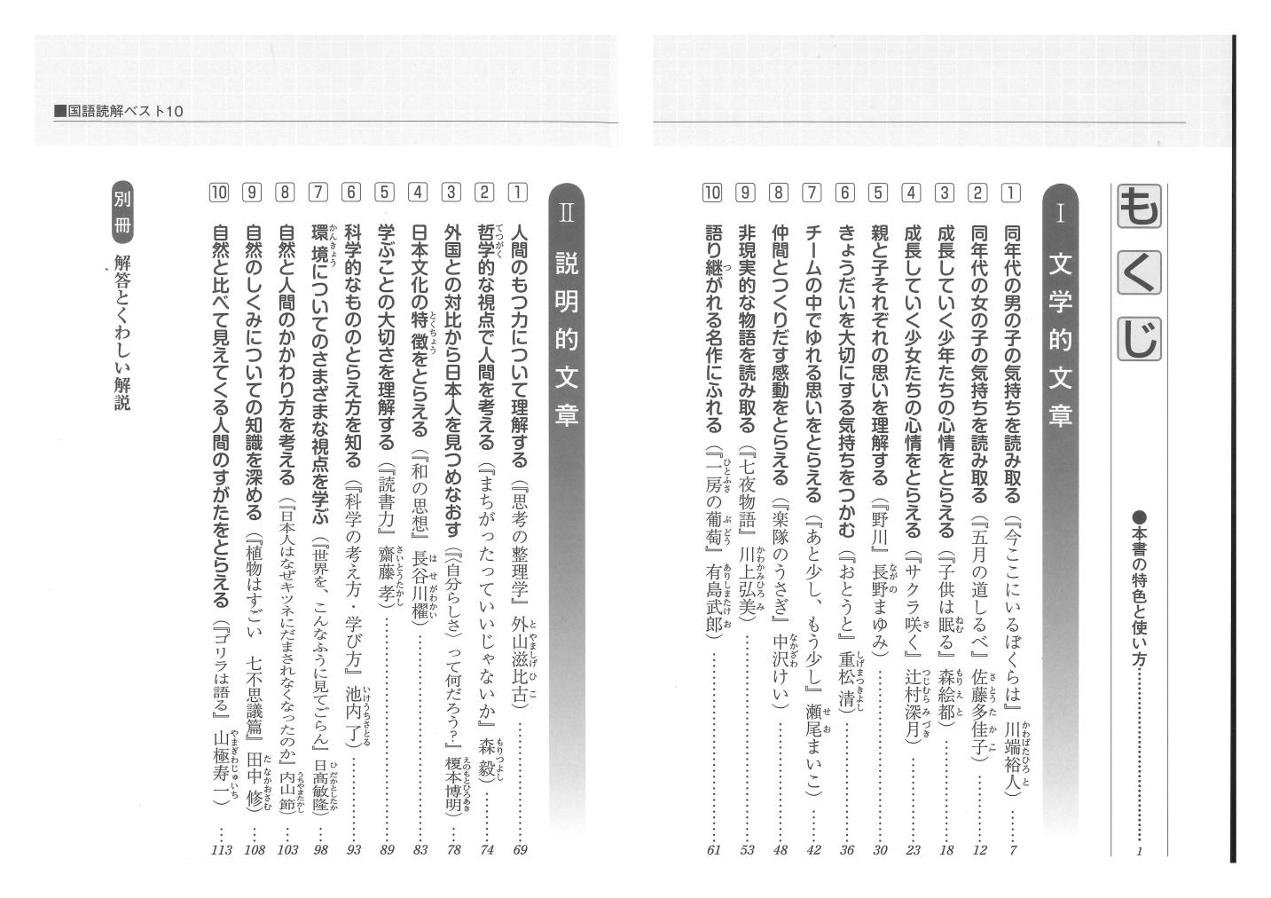 これが入試に出る ①国語読解ベスト10　改訂新版 商品画像3