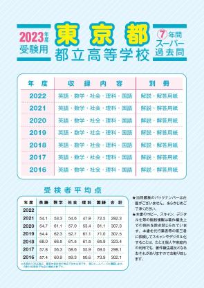 東京都立高校　2023年度　スーパー過去問 商品画像2