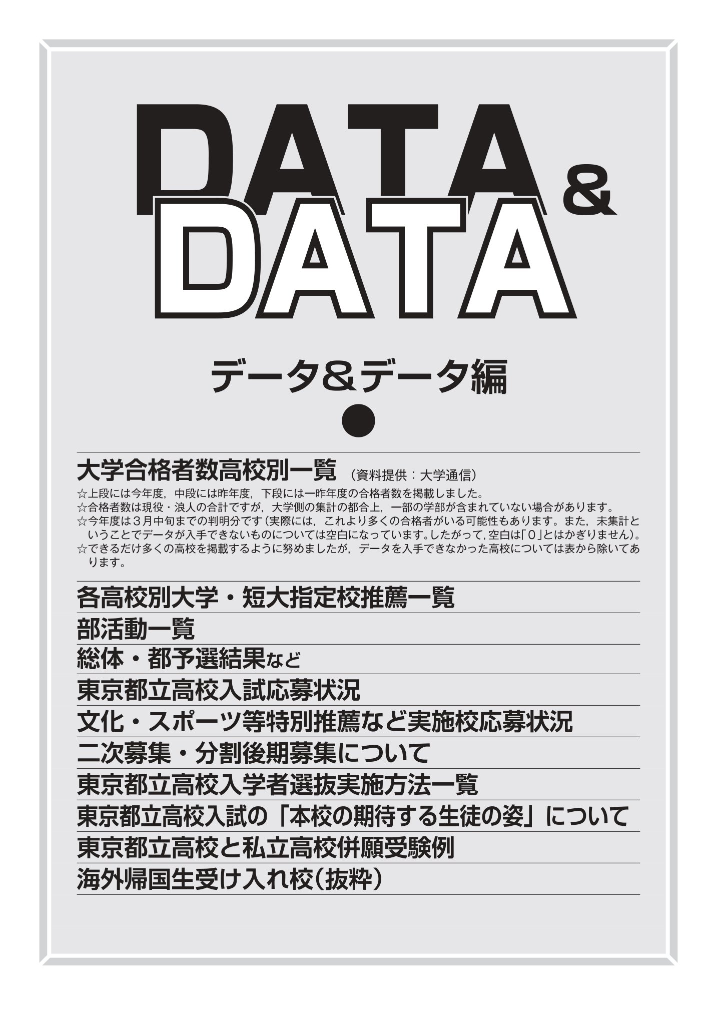 東京都高校受験案内　2025年度用 商品画像4